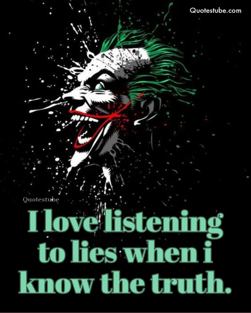 the joker lines