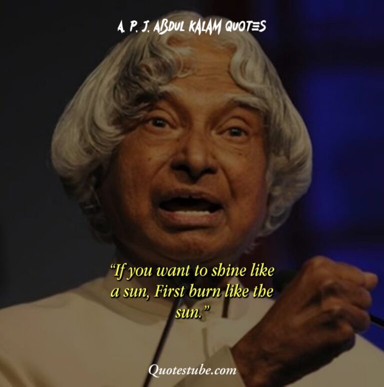 Abdul Kalam Quotes To Remember | Famous Inspirational Quotes