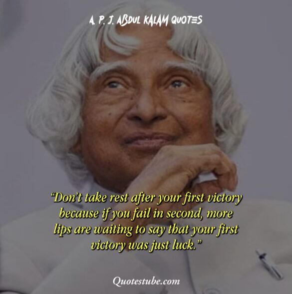 Abdul Kalam Quotes To Remember | Famous Inspirational Quotes