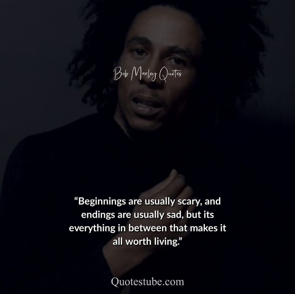 Bob Marley Inspirational Status