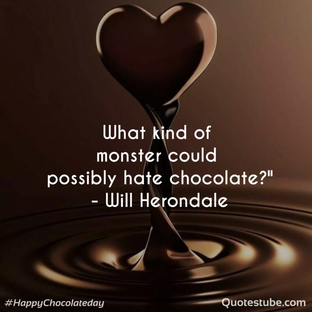 chocolate day quotes