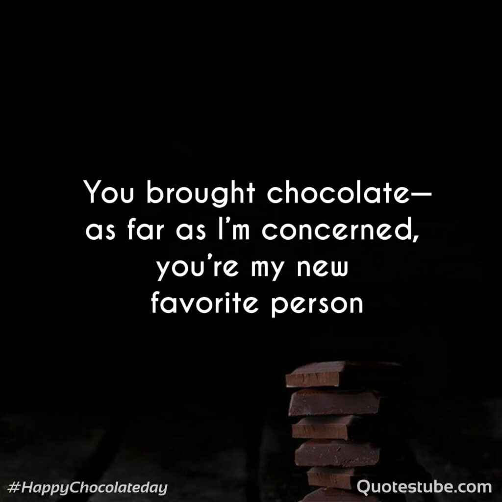 chocolate day quotes