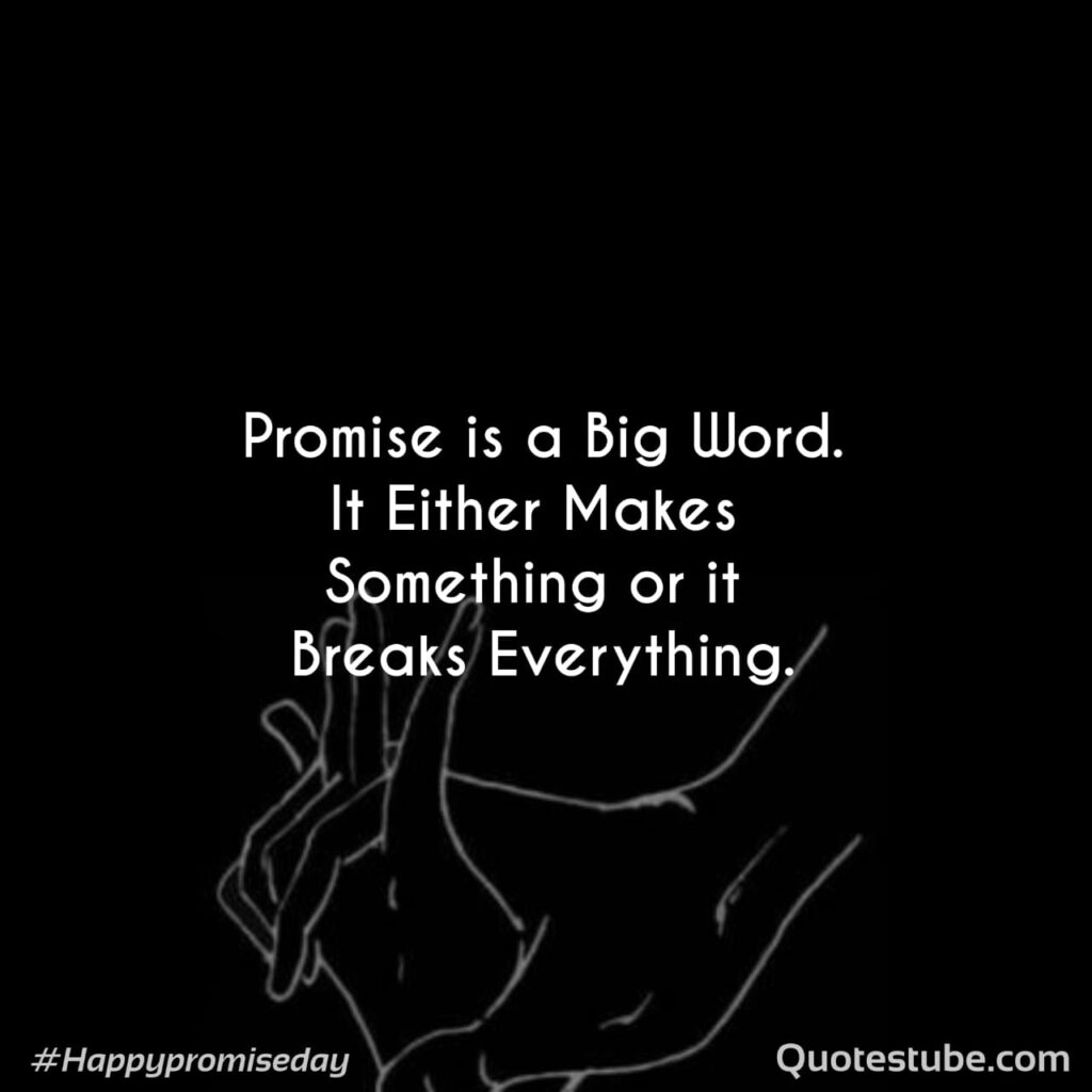 promise day quotes